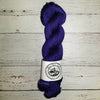Imperial Iris-  tonal solid - Hand dyed yarn Fingering blue violet