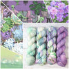Plant Serenity Fade Set- Blossom, Crazy Alien Plant Lady, Succulent Garden, Dew Drop- four or six 100g skeins of Hand dyed - yarn set
