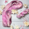 Sakura - Hand dyed variegated yarn - Merino Fingering to worsted