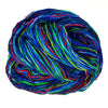 Bobbles - Hand dyed yarn - Hand painted yarn blue red green black