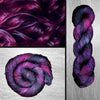 Plum Perfect- Hand dyed yarn - Hand painted yarn - SW Merino Fingering Weight  400+ yards - Select your base - red cabernet purple black cherry